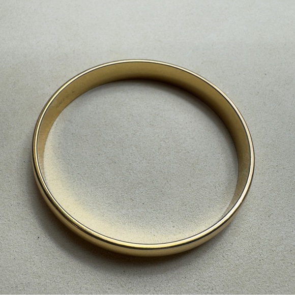 Vintage Monet Bangle Bracelet Size L - Picture 3 of 7